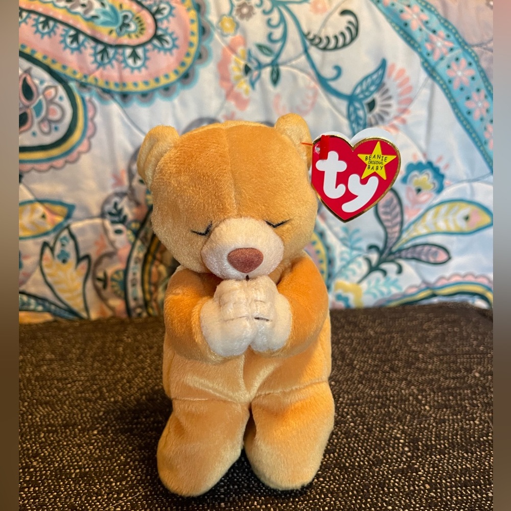 TY Beanie Baby- Hope the Praying Bear